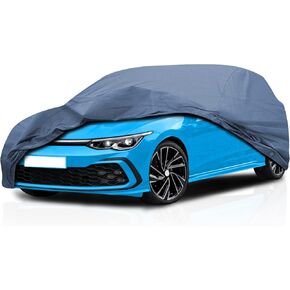 DaShield Ultimum Series Supreme Car Cover for Volkswagen Golf GTI 2006-2024 Hatchback 2-Door, All Weather Protection Breathable Full Coverage Semi Custom Fit, Outdoor Indoor Scratches Dust Shield in Saudi Arabia