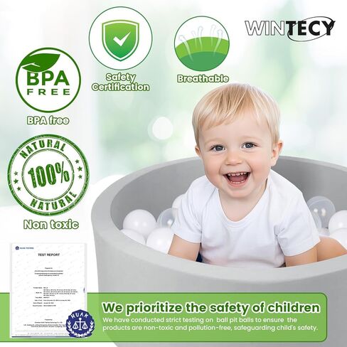 حفرة كرة رغوة صغيرة للذاكرة للأطفال ، حفرة كرة مستديرة للكرة الناعمة للعب الصغار (لا يتم تضمين الكرات) in Kuwait