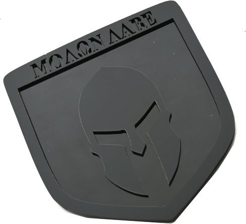 1x الباب الخلفي Molon Labe Emblem Car Badge 3D ملصق ملصق متوافق مع 2009-2018 RAM 1500 2500 3500 (أسود أبيض) in Kuwait