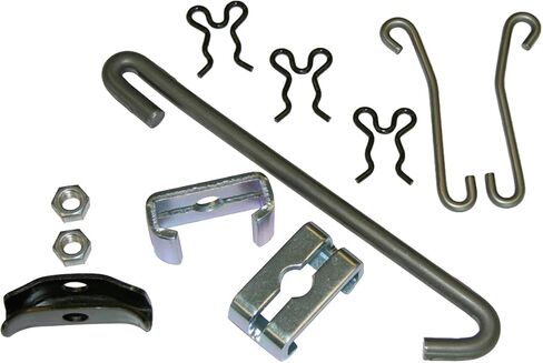 Inline Tube Compatible with 1968-1972 GM A-body Chevelle T-400 Parking Brake Cable Hardware 11pc in Saudi Arabia