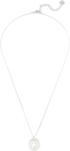 MUSTHAVE ST. Benedict Coin 18K Gold Plated Necklace With Message Card, Yellow and White Color, Anchor Chain, Best Gift Necklace, Size 16 inch + 2 inch Extender, Pendant in Saudi Arabia