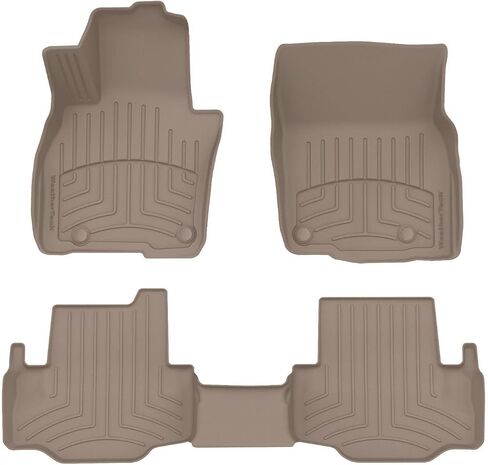 WeatherTech FloorLiner HP Custom Fit Floor Mats for Mazda CX-90 PHEV, CX-70, CX-70 PHEV, CX-90-1st & 2nd Row (441813-1-3IM), Black in Saudi Arabia