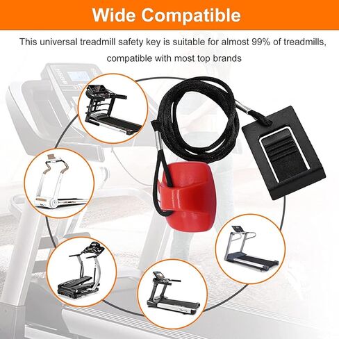 Treadmill Universal Magnet Safety Key for Proform, Image, Weslo, Reebok, Epic, Golds Gym, Freemotion, and Healthrider Treadmills in Kuwait
