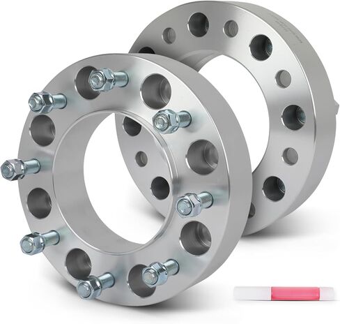 SCITOO 2Pcs 8x200 Wheel Spacers 2 inch Bore 142mm Studs 14x1.5 8 Lug Wheel Spacers Fit for Ram 3500 2019-2023,for Ford for F-350 Super Duty 2005-2023 in Saudi Arabia