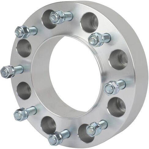 SCITOO 2Pcs 8x200 Wheel Spacers 2 inch Bore 142mm Studs 14x1.5 8 Lug Wheel Spacers Fit for Ram 3500 2019-2023,for Ford for F-350 Super Duty 2005-2023 in Saudi Arabia