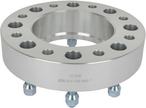 SCITOO 2Pcs 8x200 Wheel Spacers 2 inch Bore 142mm Studs 14x1.5 8 Lug Wheel Spacers Fit for Ram 3500 2019-2023,for Ford for F-350 Super Duty 2005-2023 in Saudi Arabia