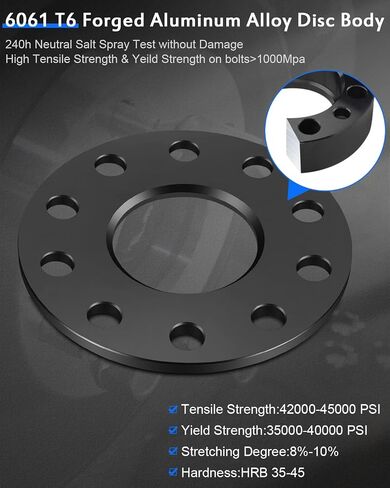 ECCPP 2PCS 5 Lug Wheel Spacers 5x130 7mm 5x130mm to 5x130mm fit for Porsche 911 for Porsche Boxster for Cayenne for Panamera for Porsche Cayman in Saudi Arabia