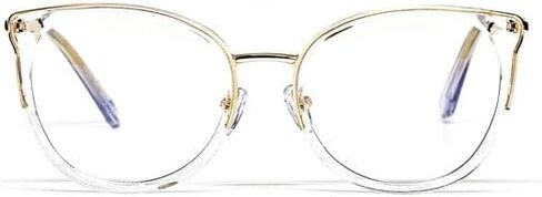 Manhattan Blue Light Blocking Glasses - Stylish Anti-Glare Eyewear with HD Resin Lenses for Eye Strain Relief, Perfect for eSports and Gaming, Unisex in Saudi Arabia