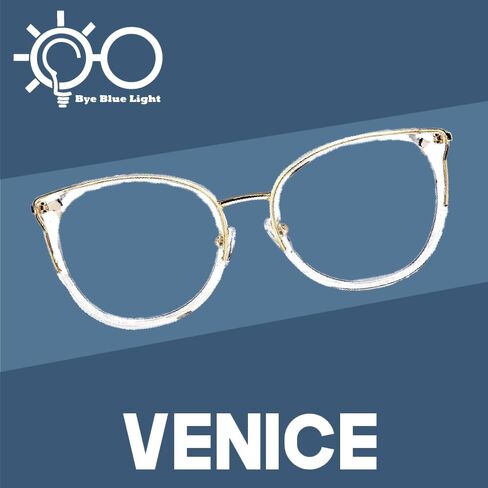 Manhattan Blue Light Blocking Glasses - Stylish Anti-Glare Eyewear with HD Resin Lenses for Eye Strain Relief, Perfect for eSports and Gaming, Unisex in Saudi Arabia
