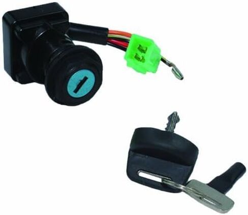 مفتاح مفتاح الإشعال Caltric متوافق مع Suzuki LT-F300F LTF300F LTF 300F King Quad 4WD 1999-2002 مفتاح التبديل in Saudi Arabia