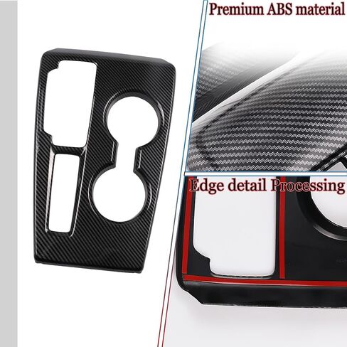 11th Gen Civic Center Center Censole Console Gear Chief Cover Trim for Honda Civic 2022 2023 2024 2025 - ABS Wine Red Sport Idisors in Kuwait