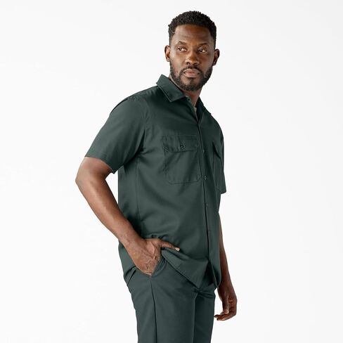 Dickies mens Twill Ss Work Shirt Original in Saudi Arabia