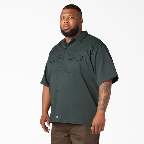 Dickies mens Twill Ss Work Shirt Original in Saudi Arabia