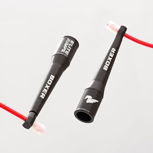 Boxer Jump Rope for Fitness and Cardio Training - Professionally Designed Full Body Workout boxing jump rope - Tangle Free 5mm PVC Jump Rope Cord - Ideal for Slim Body Aerobic Exercise in Saudi Arabia