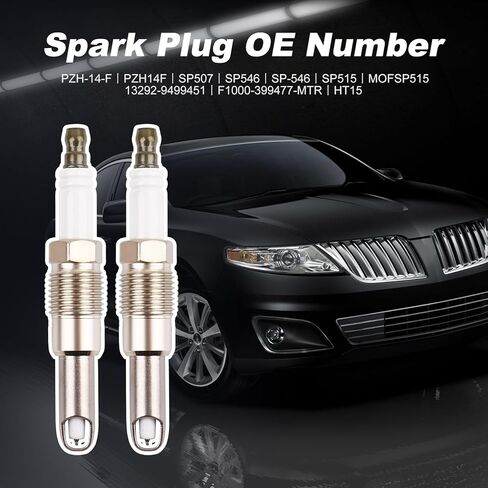 مجموعة من 4 مزدوج Iridium Spark Plug 9029 متوافق مع 2009-2019 Nissan 2007-2019 Infiniti 2009-2012 Suzuki استبدال 22401JA01B 22401JA07B in Saudi Arabia