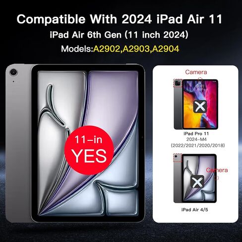 360 °Privacy Filter Film for iPad Air 13 inch 2024 (A2898/A2899/A2900),Privacy Protect Screen for iPad Air 13 inch M4, anti-glare and anti-blue light in Saudi Arabia