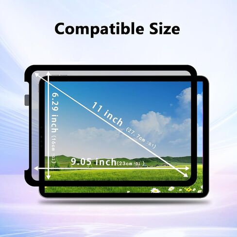 360 °Privacy Filter Film for iPad Air 13 inch 2024 (A2898/A2899/A2900),Privacy Protect Screen for iPad Air 13 inch M4, anti-glare and anti-blue light in Saudi Arabia
