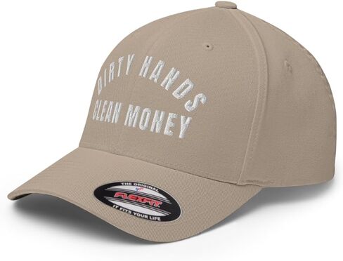 FX Dirty Hands Clean Clean Money Hat Pressed Bill Bill Mid Mid Crown Capt Back Back Back Back Back Back Back in Kuwait