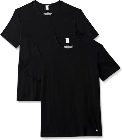Nike Men's All Day Cotton Stretch Short Sleeve Crewneck Undershirts (2-Pack) in Saudi Arabia