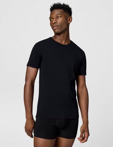 Nike Men's All Day Cotton Stretch Short Sleeve Crewneck Undershirts (2-Pack) in Saudi Arabia