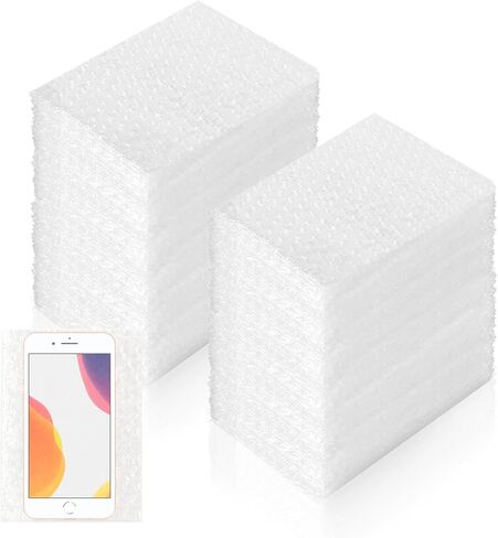 50 Pcs Bubble Wrap Pouches, 6''x8'' Clear Bubble Wrap Bags Packing Materials for Fragile Items Bubble Wrap Sleeves for Packing Shipping in Kuwait