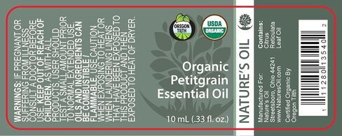 زيت الطبيعة بنسبة 100 ٪ PetitGrain Oil ، 10 مل in Saudi Arabia