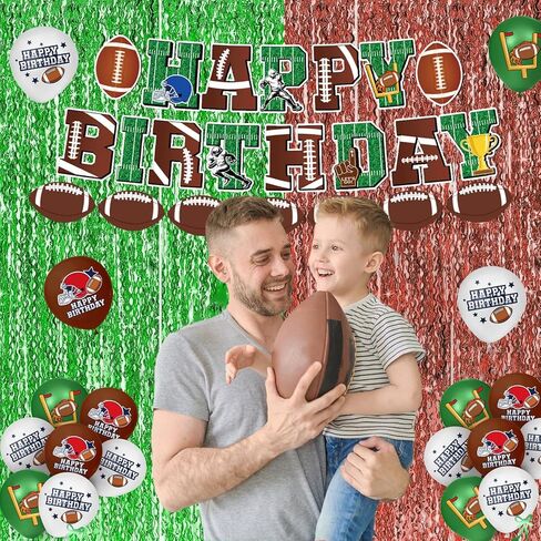 170 PCS Soccer Party Decorations, Soccer Birthday Party Decorations - Includes Plates, Napkins, Cups, Banner, Balloons, Tablecloth, Knives, Forks for Sports Soccer Theme Party Decorations, Serve 24 in Saudi Arabia