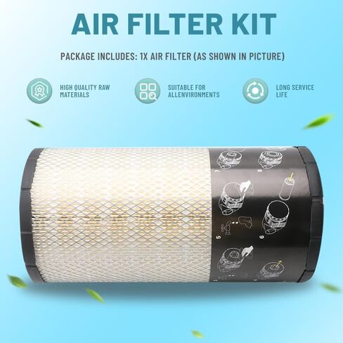 7386224 7386225 Air Filter Kit Compatible with Bobcat Loader T62 T64 T66 T76 S62 S64 S66 S76 Replacement SA160154 SA160155 in Saudi Arabia