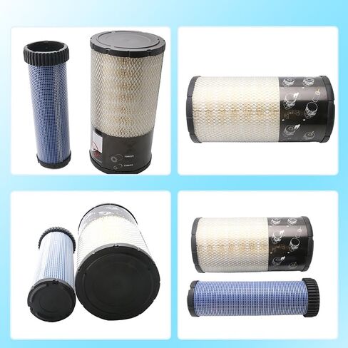 7386224 7386225 Air Filter Kit Compatible with Bobcat Loader T62 T64 T66 T76 S62 S64 S66 S76 Replacement SA160154 SA160155 in Saudi Arabia