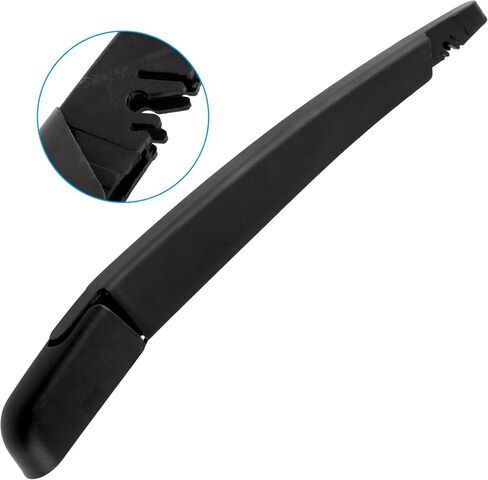 BOXI Rear Windshield Back Wiper Arm Blade Set Compatible for Mercedes-Benz GL320 2007-2009 / GL350 2010-2016 / GL450 2007-2016 / GL550 2008-2016 / GL63 AMG 2013-2015 | Replaces 1648200844 1698201745 in Saudi Arabia