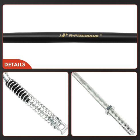 A-Premium Rear Passenger Side Parking Brake Cable Assembly Compatible with Chevrolet & GMC Models: Astro 2003-2005, Safari 2003-2005 - Replace# 15115669 in Saudi Arabia