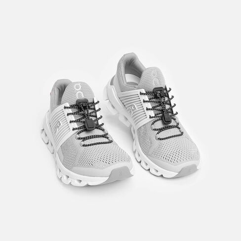 xpand جولة lacing. مرنة لا حذاء حذاء - تحكم سريع في التوتر - حجم واحد يناسب جميع أحذية البالغين والأطفال in Kuwait