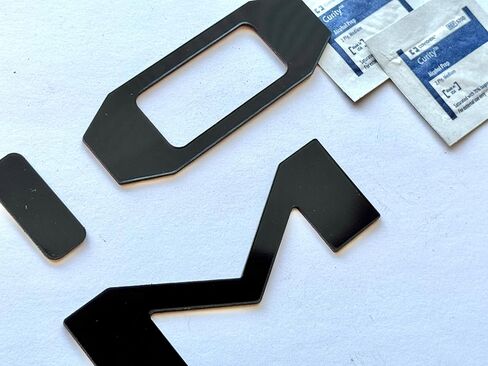 أحرف خلفية خلفية حمراء متوافقة مع TACO 2024-Up SelfadAdhesive ABS Plastics in Saudi Arabia
