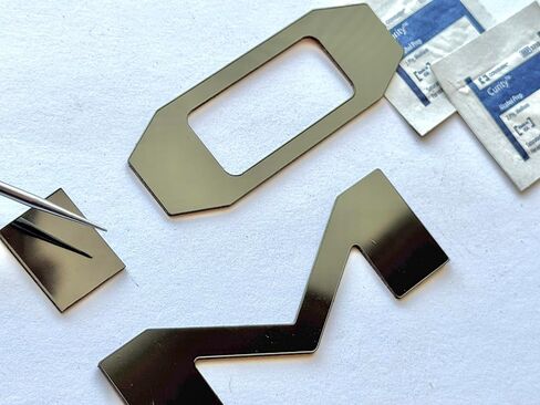 أحرف خلفية خلفية حمراء متوافقة مع TACO 2024-Up SelfadAdhesive ABS Plastics in Kuwait