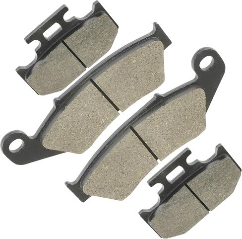 Caltric Front Rear Brake Pads Compatible with Kawasaki Kdx220 Kdx-220 Kdx220R 1997-2005 in Saudi Arabia