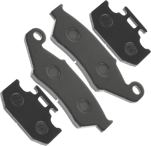 Caltric Front Rear Brake Pads Compatible with Kawasaki Kdx220 Kdx-220 Kdx220R 1997-2005 in Saudi Arabia