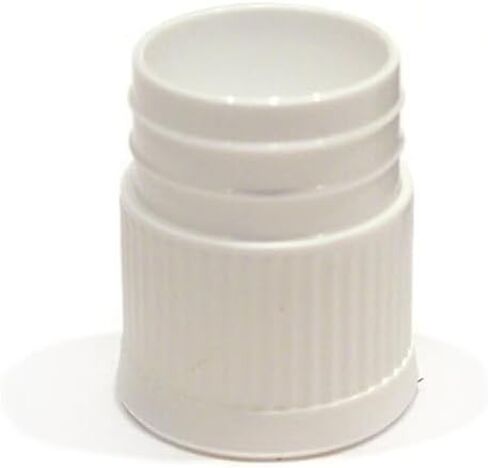 غطاء أنبوب اختبار، قاعدة مجوفة، 16 مم، أبيض، بولي إيثيلين، Karter Scientific (علبة بها 1000) in Kuwait