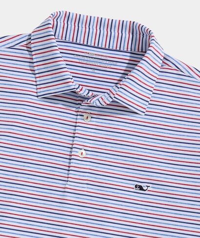 vineyard vines Men's Multi-Bradley Stripe Sankaty Polo in Saudi Arabia