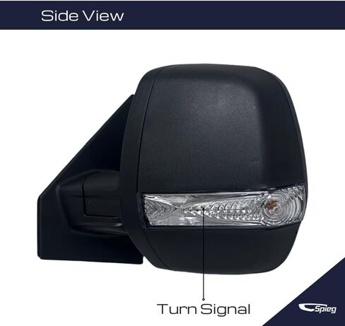 استبدال مرآة سائق سائق سبيغ لعام 2015-2022 RAM Promaster City Manual Adjustment Noned Truck Signal Light Light Black 2 Held Dins in Kuwait