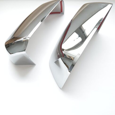 New Door Exterior Rearview Mirror Cover Cap Trim for Ford Ranger 2024 2025 (Chrome) in Kuwait