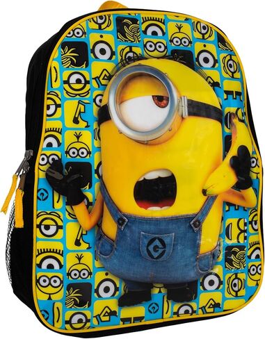 AI ACCESSORY INNOVATIONS Sonic The Hedgehog Kids Backpack, Sonic, Knuckles, Shadow 15" School Bag for Girls & Boys, Blue in Saudi Arabia