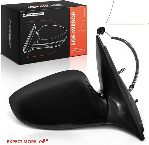 مرآة الباب الجانبية للركاب A-Premium-متوافقة مع Buick Regal 1997-2004 ، Century 1997-2005 & Oldsmobile Intrigue 1998-2002-اليدوي غير المذرع قابل للطي سلس خارجي مرآة خلفية خلفية خارجية in Saudi Arabia