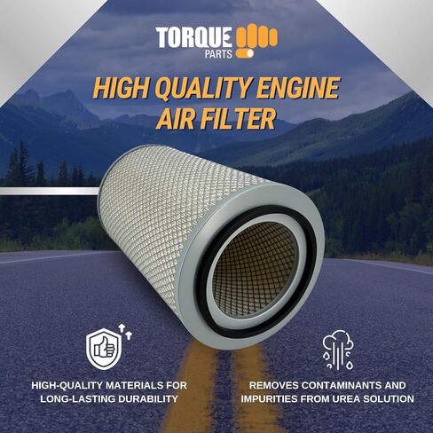 TORQUE 42253 Engine Air Filter Replaces P129545 P149375 P182028 Wix 42253 Baldwin PA2521 Luber-Finer LAF9545 FLEETGUARD AF979 in Saudi Arabia