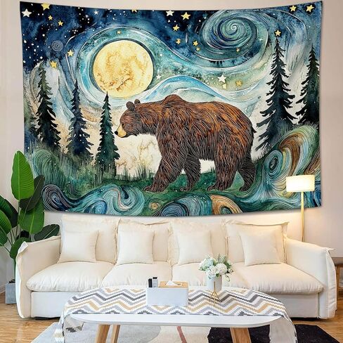 Sunflower Tapestry Galaxy Space Floral Aesthetic Tapestries Starry Sky Nature Hanging Wall Art Decor Home Decoration for Bedroom Living Room Dorm 50"x60" in Saudi Arabia