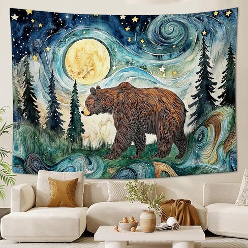 Sunflower Tapestry Galaxy Space Floral Aesthetic Tapestries Starry Sky Nature Hanging Wall Art Decor Home Decoration for Bedroom Living Room Dorm 50"x60" in Saudi Arabia