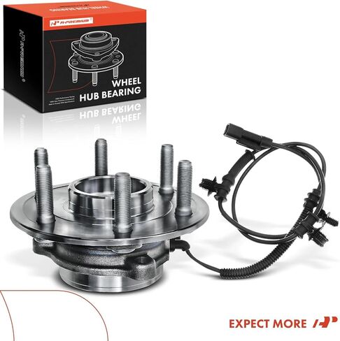 A-Premium Front Wheel Bearing and Hub Assembly with ABS & 6-Lug Compatible with Ram 1500 2019-2023, 4WD and with 22 inches Wheel in Saudi Arabia