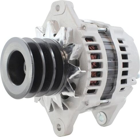New Premium 12V 110 AMP AMP ANTRUPATINATOR مع ISUZU MED/Heavy Trucks NPR/NQR/NRR 4.2L-5.2L 03 04 05 06 مضخة فراغ غير متضمنة LR1110-501 2-90276-840-0 8-97248-297-0 8-97248-297-1 in Saudi Arabia