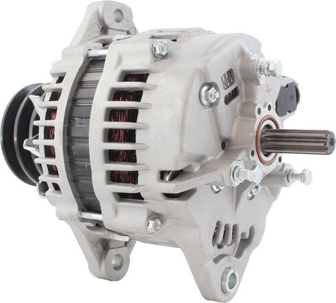 New Premium 12V 110 AMP AMP ANTRUPATINATOR مع ISUZU MED/Heavy Trucks NPR/NQR/NRR 4.2L-5.2L 03 04 05 06 مضخة فراغ غير متضمنة LR1110-501 2-90276-840-0 8-97248-297-0 8-97248-297-1 in Saudi Arabia