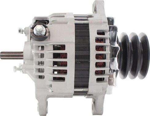 New Premium 12V 110 AMP AMP ANTRUPATINATOR مع ISUZU MED/Heavy Trucks NPR/NQR/NRR 4.2L-5.2L 03 04 05 06 مضخة فراغ غير متضمنة LR1110-501 2-90276-840-0 8-97248-297-0 8-97248-297-1 in Saudi Arabia
