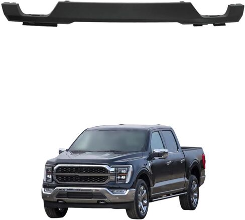 Front Bumper Skid Plate Lower Matte Black Replacement for F150 2021-2023 ML34-17F771-ACW in Saudi Arabia